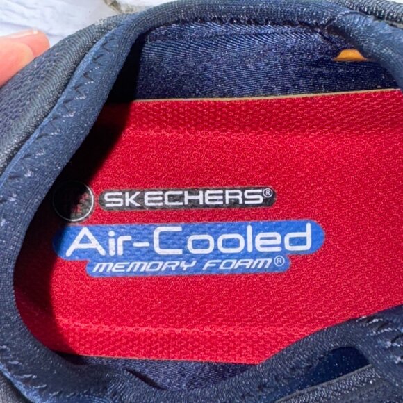 Skechers Women's Blue Bulkin Composite Toe Non Slip Work Safety Shoe Size 8.5 - Picture 11 of 13